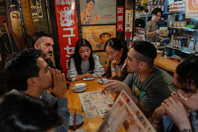 Tokyos Private Night Food Tour & Hotspots - Local Guide Assistance and Language Translation