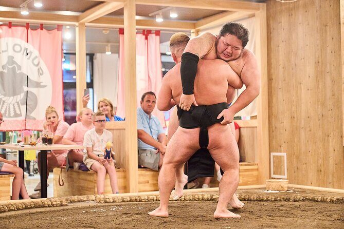 TokyoSumoShow, ChickenHotPot, and Mochi-Pounding by Pro Wrestlers - Good To Know