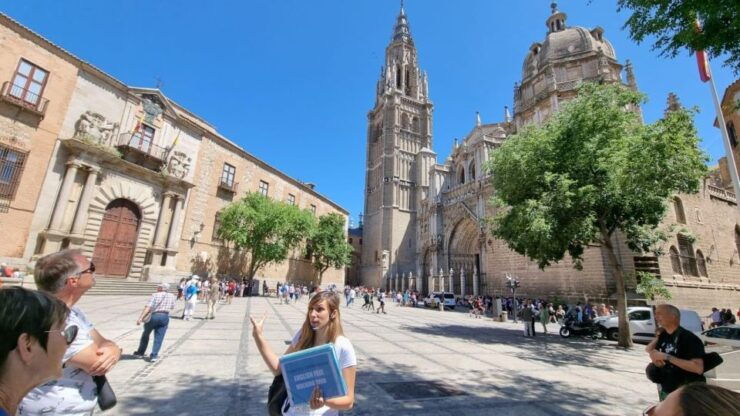 Toledo:Highlights Cathedral & Red Wristband 7 Main Monuments - Alcazar of Toledo