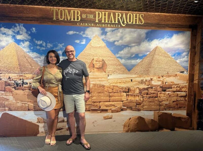 Tomb of the Pharaohs & Cairns Aquarium Combo Ticket - Stepping into Ancient Egypt: The Tomb of the Pharaohs