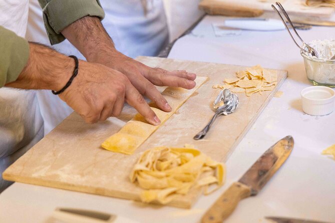Top Class of Ravioli, Fettuccine and Tiramisu Making in Rome - Inclusions