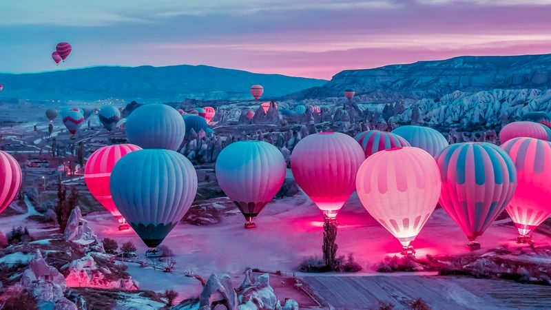 Top Hot Air Balloon Experience in Cappadocia with Hotel Transfers - Landing, toast, and return to the hotel