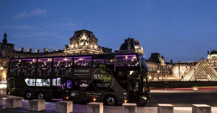 Toqué Bus Champs Elysées Tour With 5-Course Dinner & Champagne - Activity Details