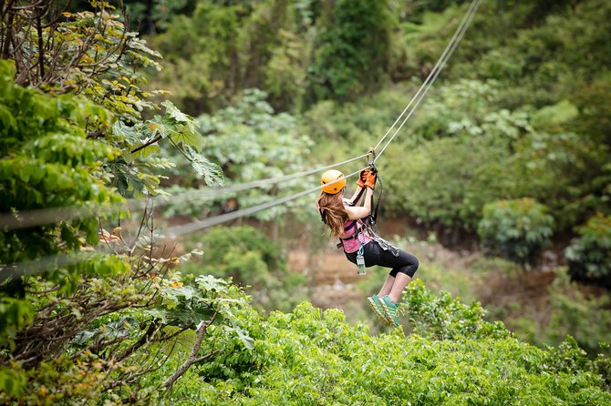 Toro Verde 7 Zipline Tour Plus the Beast PICKUP INCLUDED - Traversing Multiple Ziplines With Scenic Views