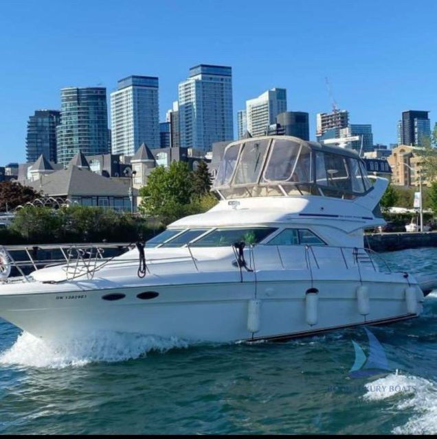 Toronto: Avalon Private Luxury Yacht Charter - Booking Information
