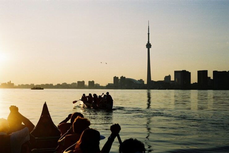 Toronto Islands: Sunset Canoe Tour - Experience Highlights