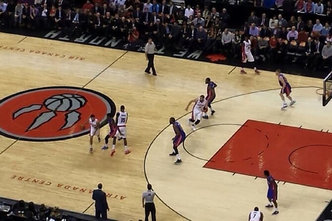 Toronto Raptors Basketball Game Ticket at Scotiabank Arena - Booking Details and Availability