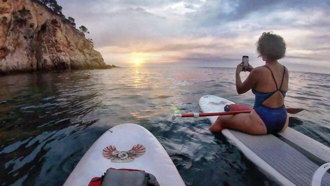 Tossa De Mar: Guided Route in Paddle Surfing & Coves and Caves - Safety and Equipment