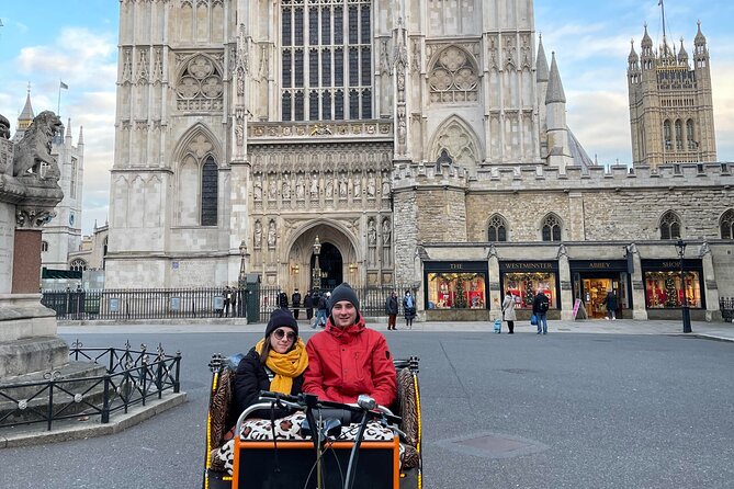 Touching Distance LONDON Rickshaw/Pedicab Private Tour - Pickup and Start Time