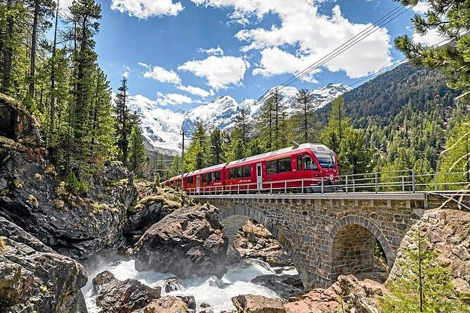 Tour Bernina Red Train And St Moritz - The Sum Up