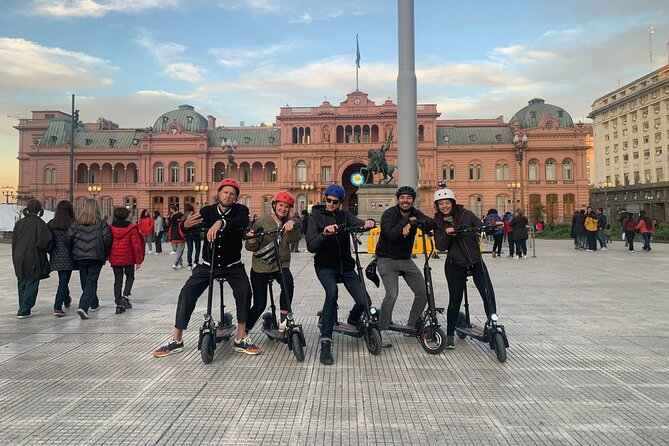 Tour Buenos Aires in One Day on Electric Scooters - Protective Equipment Provided