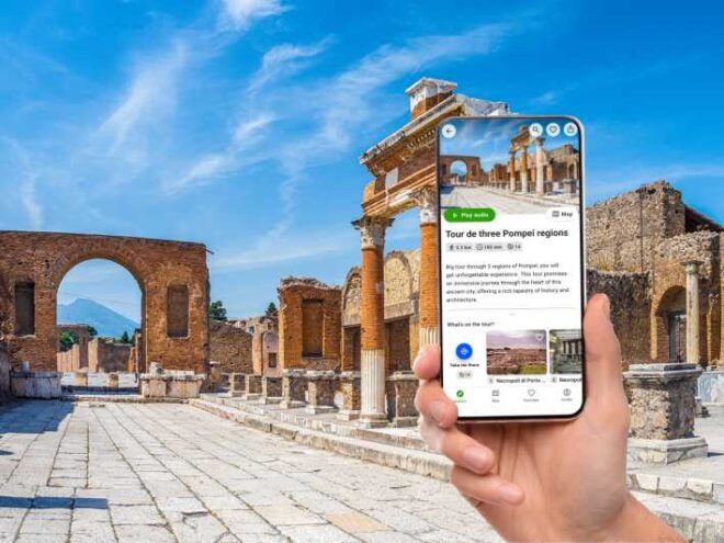 Tour De Three Pompei Regions a Digital Audioguide in English - Important Information