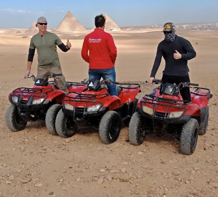 Tour Giza Pyramids, Sphinx With Camel Ride and Quad - Activity Details