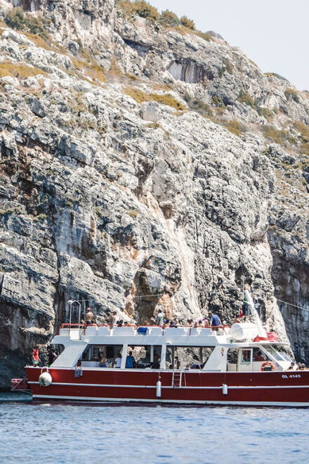 Tour in Mini Cruises to the Caves of S. M. Di Leuca - Departure Location and Itinerary