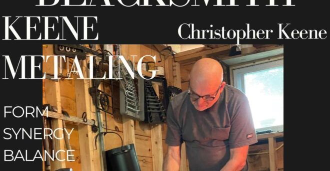 Tour of a Working Blacksmith Shed in Colonial Town - Blacksmithing Insights