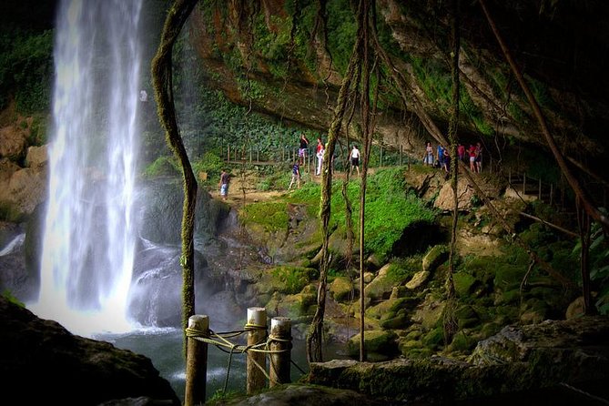 Tour of Agua Azul Waterfalls, Misol-Ha Waterfall, and Palenque Archaeological Zone. - Admission Tickets Included