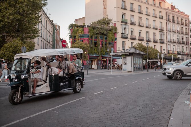 Tour of Historic Madrid in Private Eco Tuk Tuk - Inclusions