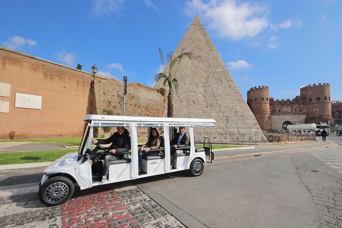 Tour of Rome in 7 Seater Golf Cart - Tour Highlights