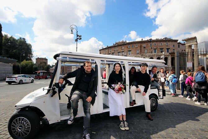 Tour of Rome in 7 Seater Golf Cart - Customer Reviews