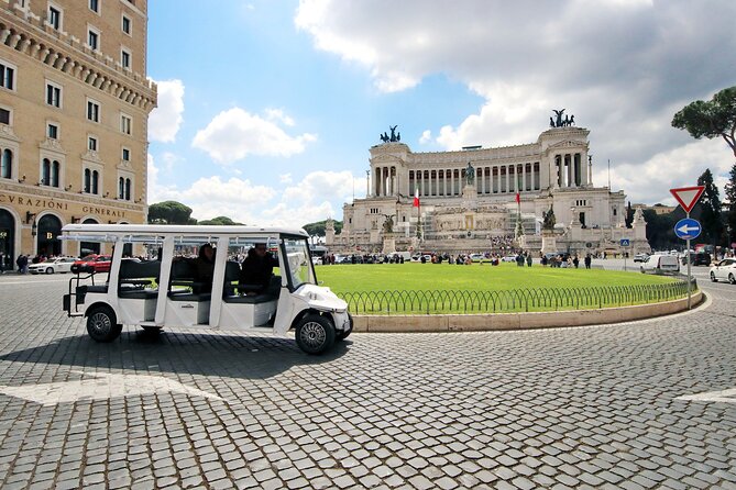 Tour of Rome in 7 Seater Golf Cart - Personalized Experience