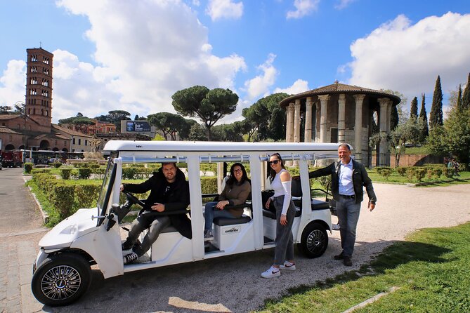 Tour of Rome in 7 Seater Golf Cart - Common Questions