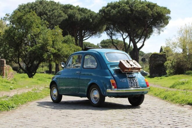 Tour of Rome on Board a Vintage Fiat 500 - Private Group Experience
