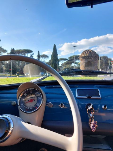 Tour of Rome on Board a Vintage Fiat 500 - Vintage Fiat 500 Experience