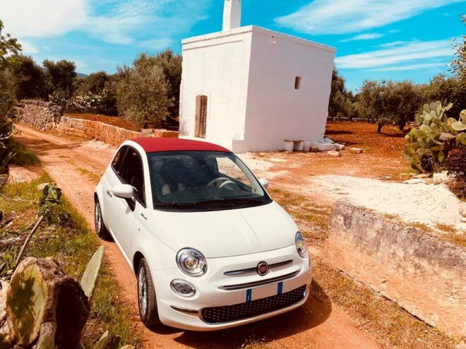 Tour on Fiat 500 Cabriolet of Bari, Monopoli and Alberobello - Booking Information