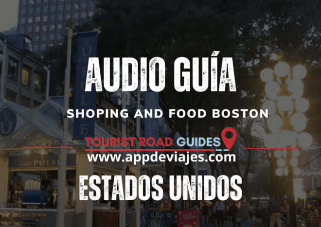 Tour Shopping and Food Boston Self-Guided Tour App - Modern and Sophisticated Shopping