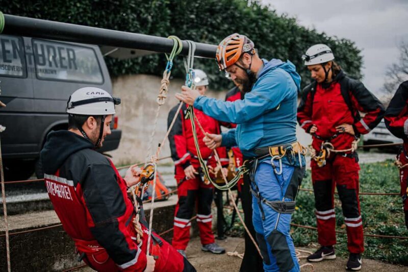 TOUR THE UNDERGROUND WITH NO EXPERIENCE REQUIRED Abseil tour - The Finish: Tasting and Socializing