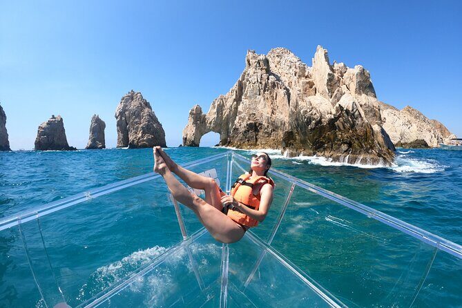 Tour to the Arch of Cabo San Lucas in a transparent glass boat - Good To Know