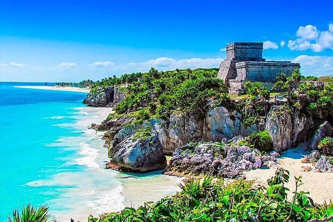 Tour Tulum - Xel-Ha! Round Transportation From Cancun & Riviera Maya - Starting with Tulum: A Brief but Busy Archaeological Site Tour