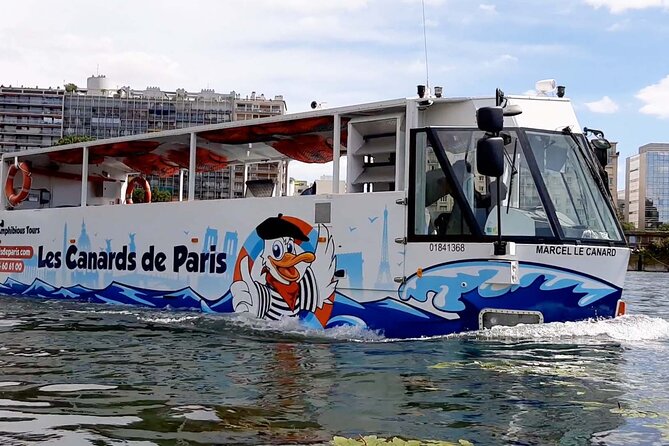 Tours of Paris and the Hauts-de-Seine in an Amphibious Bus - The Sum Up