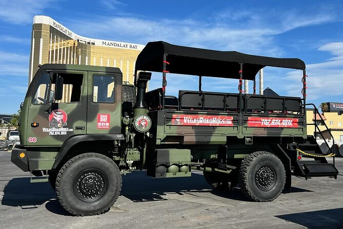 Tours of the Las Vegas Strip by Converted Military Party Vehicle - Unique Military Party Vehicle Tours