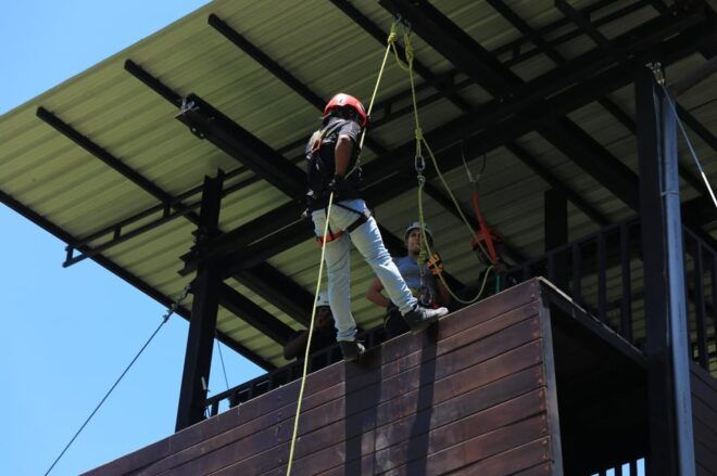 Tower Rappelling in Ella - Safety Protocols and Equipment