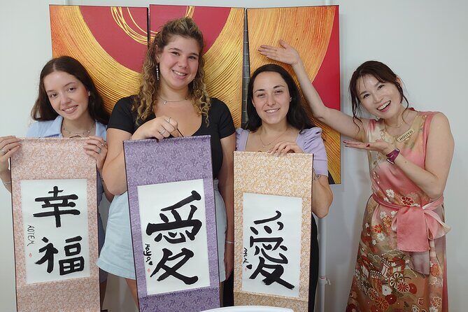 Traditional Calligraphy Experience near Dotonbori - Good To Know