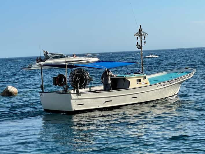 Traditional Gozzo - Boat Tour - Amalfi Coast - Maria S.S. - Itinerary Highlights