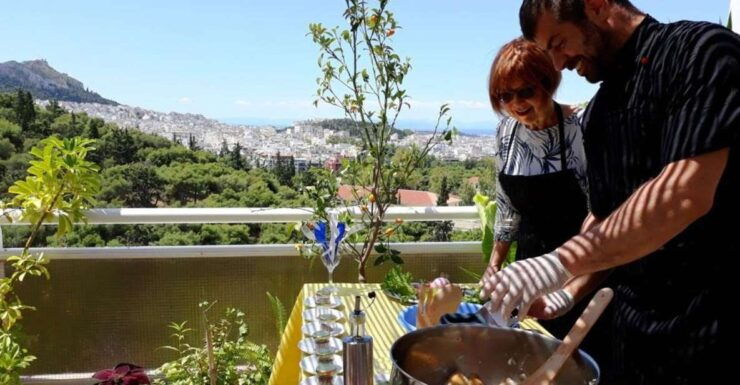Traditional Greek Cooking Class Overlooking the Acropolis - Experience Highlights