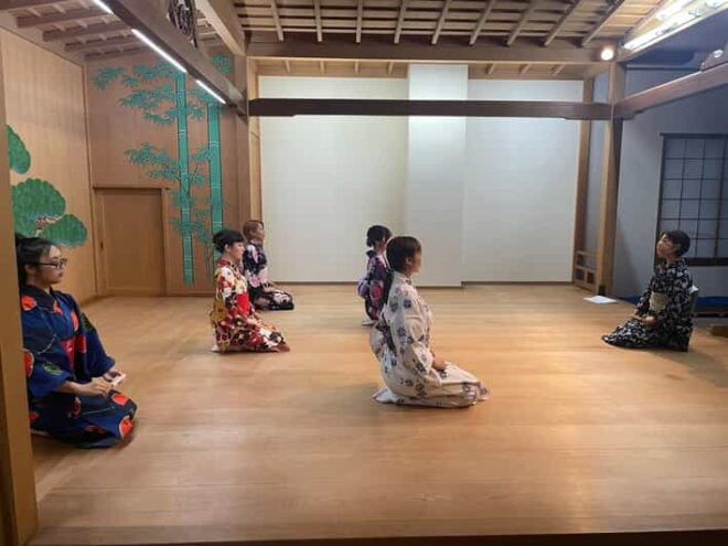 Traditional Japanese Dance Lesson Buyo for Men and Women! - Age Restrictions