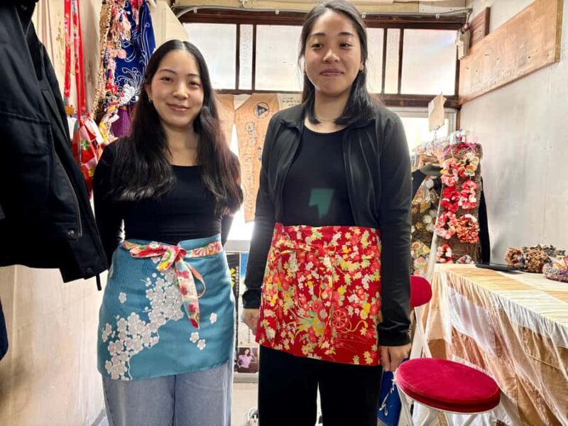 Traditional Japanese Sewing: Make a Short Apron in Tokyo - Who Will Love This?