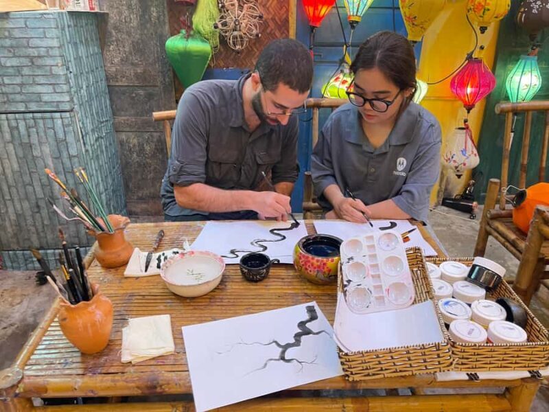 Traditional Painting on Bamboo script class - The Experience and Its Unique Value