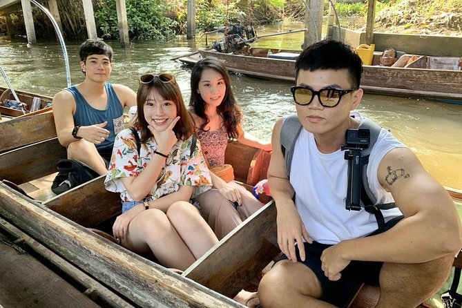 Train Market and Floating Market Half Day Tour - Local Guide Experience