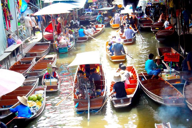Train Market, Floating Market, China Town and Flower Market (Private Trip) - Floating Market