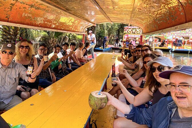 Trajinera Party at Xochimilco with Drinks, Mariachi & Tacos - In Summary