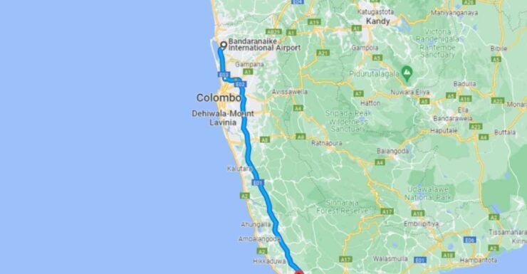 Transfer From Bandaranakaye Airport to Unawatuna, Sri Lanka - Duration and Availability of the Transfer