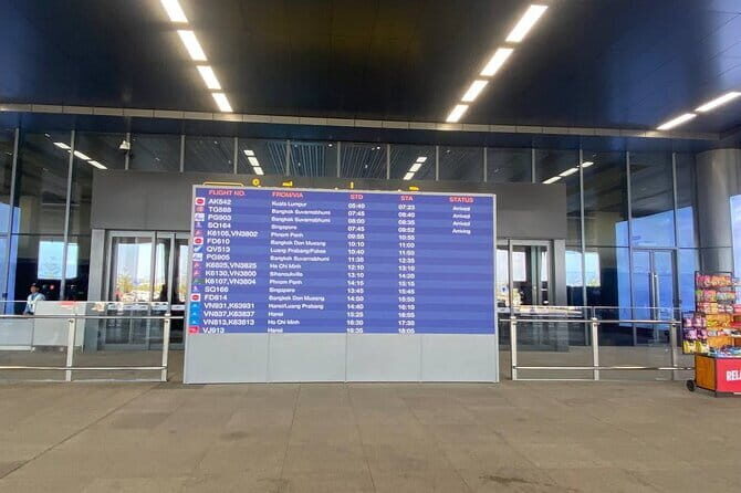 Transfer from Hotels in Siem Reap City to Siem Reap Airport - The Booking Process and Cancellation Policy