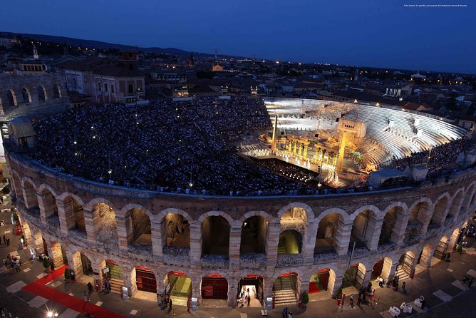 Transfer From Lake Garda to Verona Arena and Opera Ticket - The Sum Up