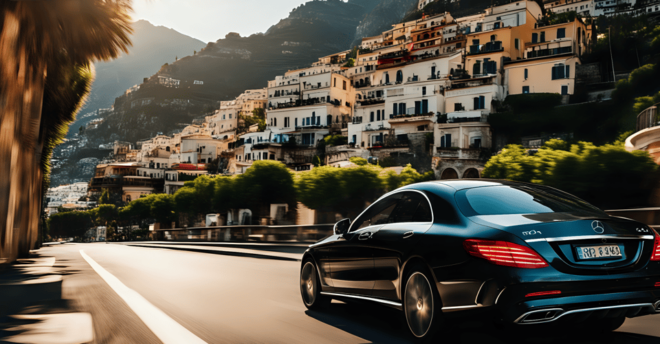 Transfer From Naples to Amalfi via Pompei 2h or Viceversa - Driver and Vehicle Features