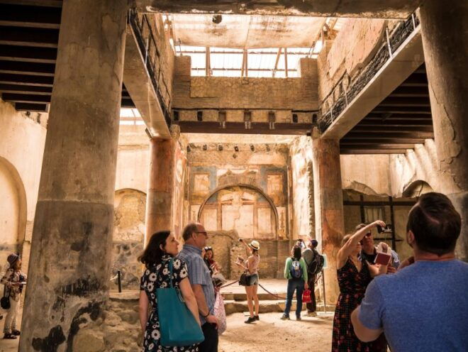 Transfer From Naples to Sorrento With Tour in Herculaneum - Booking Information