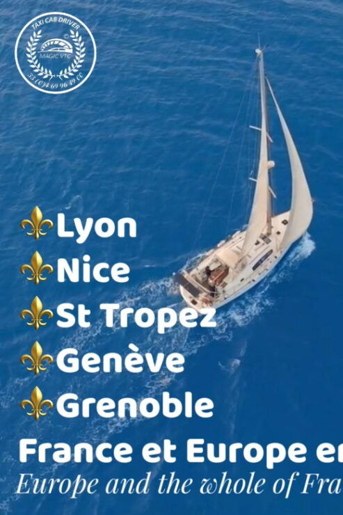 Transfer From Nice to Saint-Tropez Taxi VTC Cab Driver - Key Points